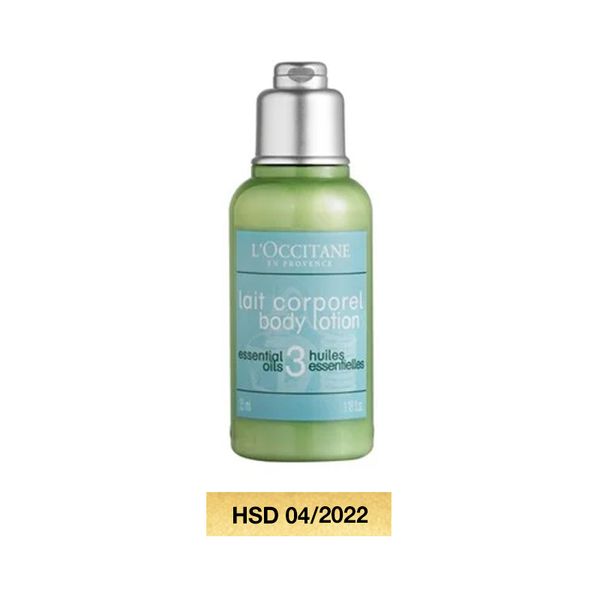 Sữa Dưỡng Thể Chiết Xuất 5 Loại Tinh Dầu L'Occitane Aromachology Body Lotion 35ml