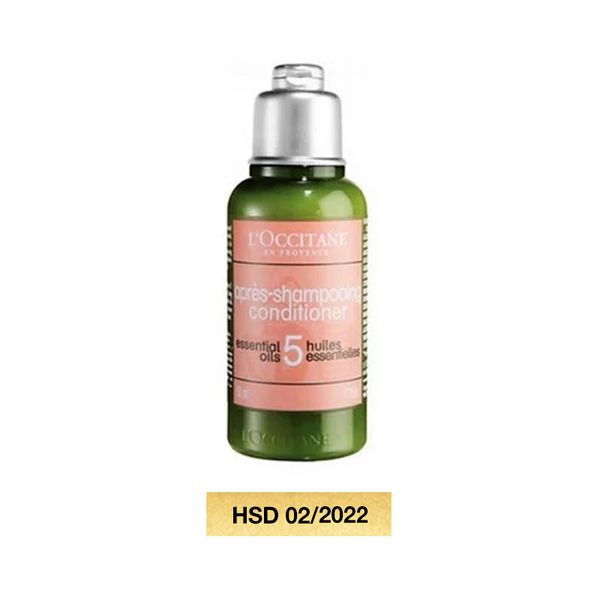 Dầu Xả Chiết Xuất 5 Loại Tinh Dầu L'Occitane Aromachology Conditioner 35ml