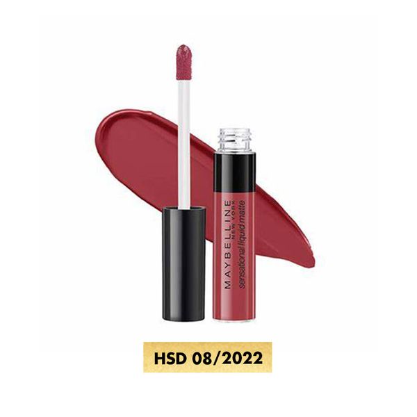 Son Kem Lì Maybelline New York Sensational Liquid Matte Màu 08 7g