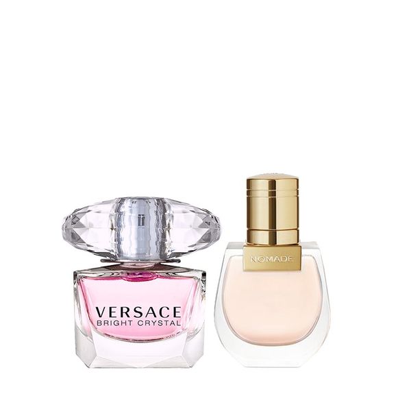 Combo Nước Hoa Mini Versace Bright Crystal 5ml - Chloe Nomade For Women EDP 5ml