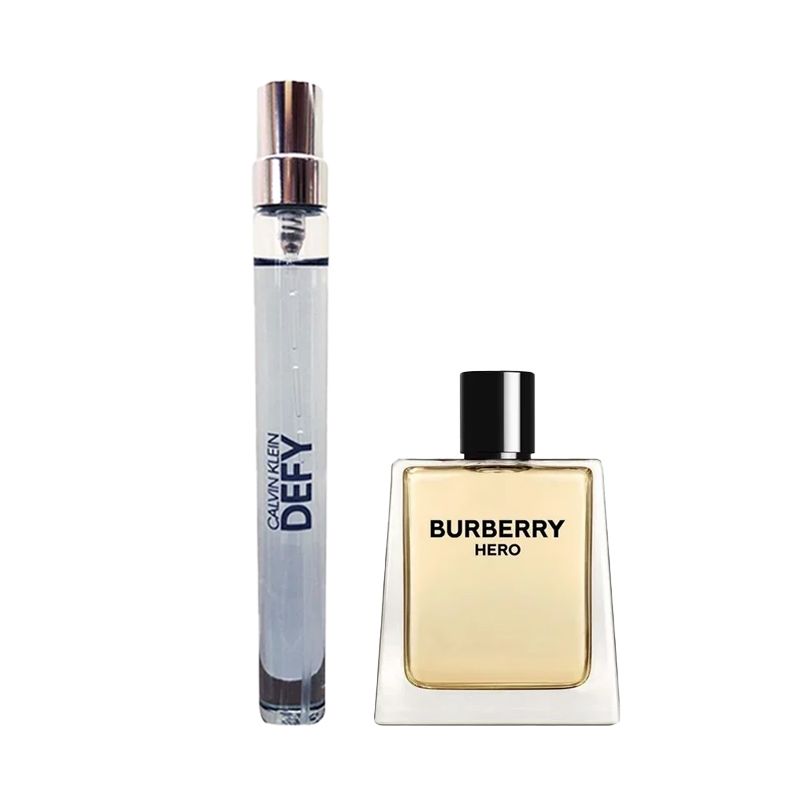 Combo Nước Hoa Dạng Xịt Calvin Klein Defy EDP 10ml Và Nước Hoa Mini Burberry Hero EDT 5ml