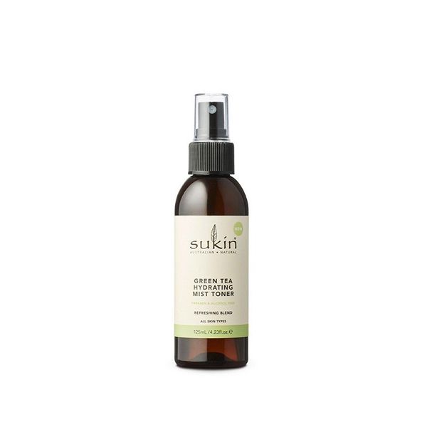 Nước Cân Bằng Dạng Phun Sương Hương Trà Xanh Sukin Green Tea Hydrating Mist Toner 125ml