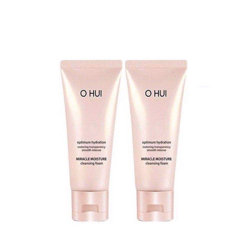 Combo 2 Sữa Rửa Mặt Dưỡng Ẩm Ohui Miracle Moisture Cleansing Foam 80mlx2