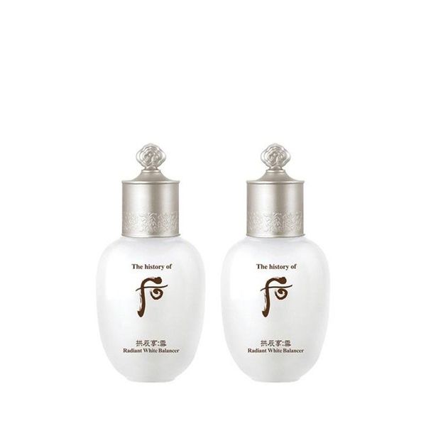 Combo 2 Nước Cân Bằng Dưỡng Trắng Whoo Gongjinhyang Seol Radiant White Balancer 20mlx2
