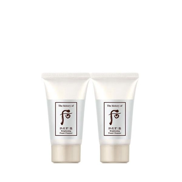 Combo 2 Sữa Rửa Mặt Dưỡng Trắng Whoo Gongjinhyang Seol Brightening Cleansing Foam 13mlx2