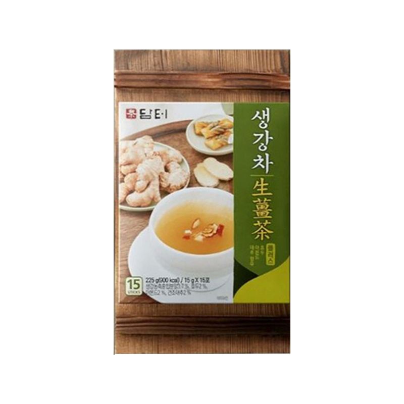 (HSD: 6/2024) Trà Gừng Hàn Quốc Damtuh Ginger Tea Plus Hộp 15 Gói/Hộp