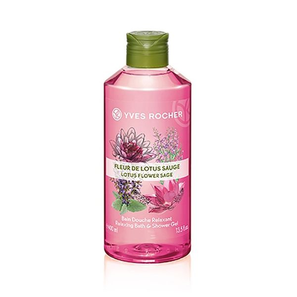 Gel Tắm Relaxing Shower Gel Lotus Flower - Sage 400ml