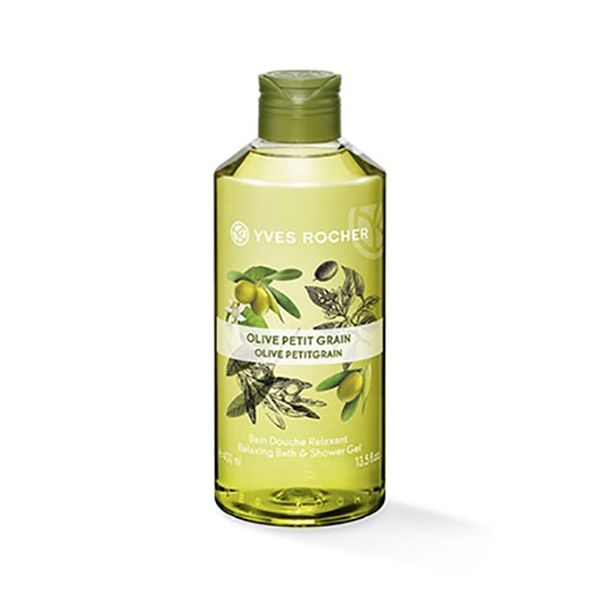Gel Tắm Yves Rocher Relaxing Bath And Shower Gel Olive Lemongrass 400ml
