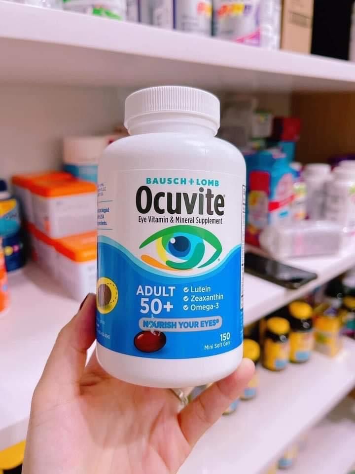  Viên uống bổ mắt Ocuvite dành cho người trên 50  tuổi 