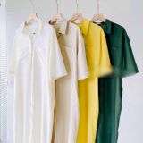  ĐẦM LINEN NANA NỮ CÓ CỔ 