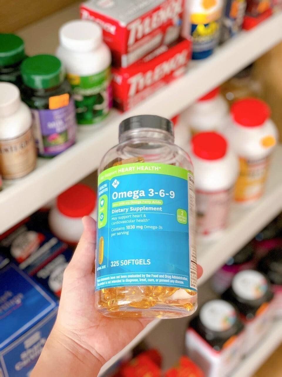  VIÊN UỐNG OMEGA 3-6-9 HEART HEALTH 