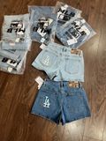  QUẦN SHORT JEAN MLB NỮ 