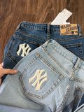  SHORT JEAN NGỐ MLB NỮ 