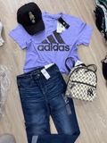  ÁO ADIDAS NỮ DÁNG CROPTOP 