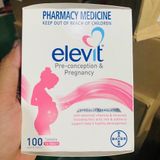  Viên uống vitamin tổng hợp Elevit cho bà bầu 