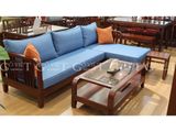 Bộ sofa góc và bàn trà Luxuria