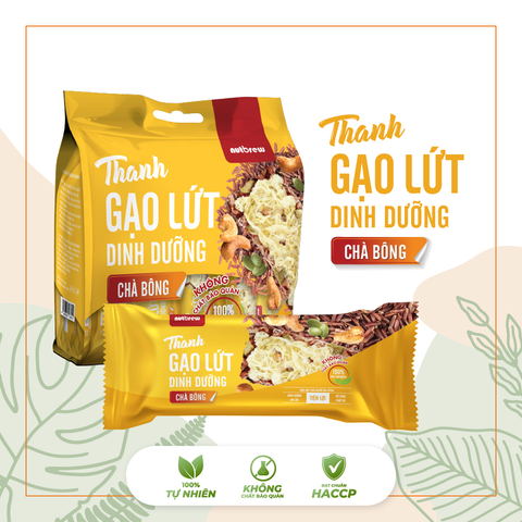  Thanh Gạo Lứt Dinh Dưỡng Chà Bông 