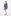 BJN92707 - Chân váy công sở vải dạ dáng A thân xẻ phối khuy và nắp túi trang trí khóa thân sau - PANTIO