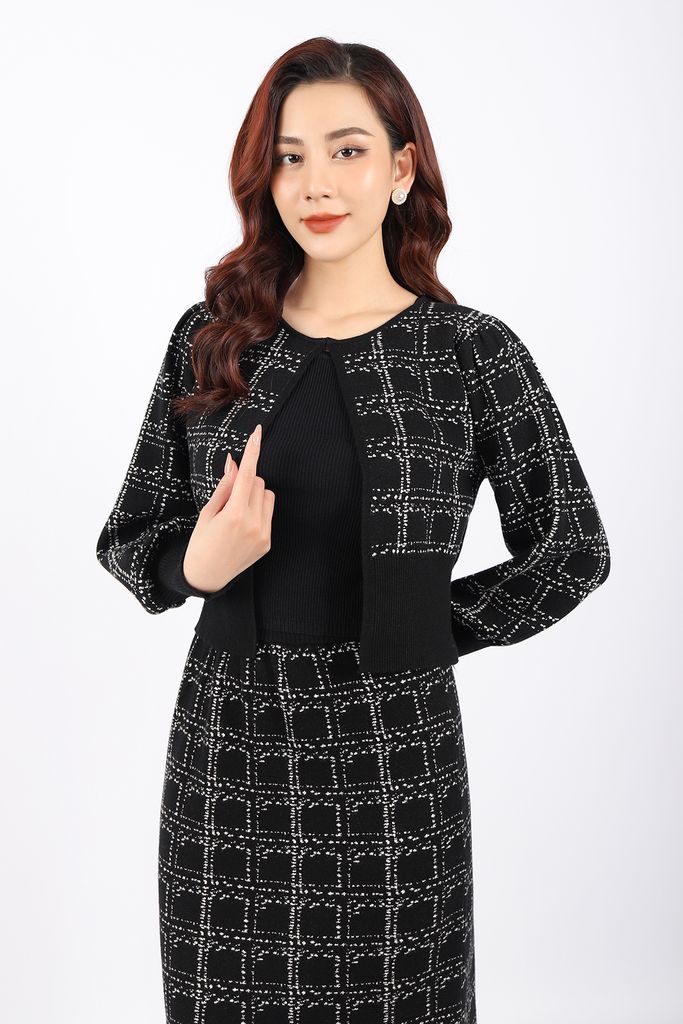 BOL376 - Áo len hai dây cao cấp dáng ôm cổ vuông - PANTIO