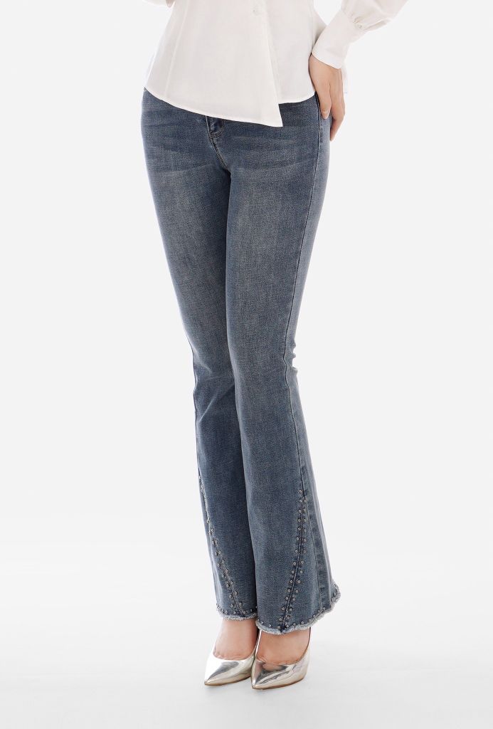 Quần Jeans ống loe FQB100 - PANTIO