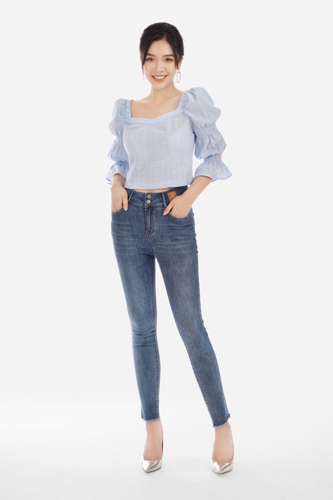 Quần Jeans dáng ôm FQB118 - PANTIO