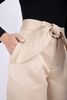 FAT9285 - Áo thun dệt kim vải cotton dáng ôm cổ lệch vai xếp nhún xoắn tạo kiểu - PANTIO