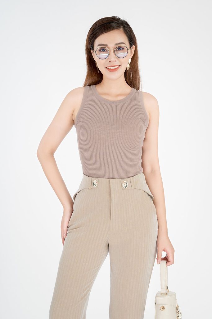 Quần dài chất liệu tuýt-si ống đứng FQD3859 - PANTIO