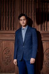 Áo blazer denim trẻ trung