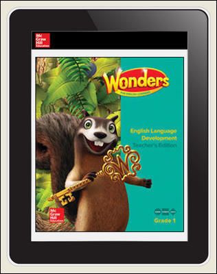 Reading Wonders for English Learners Teacher Workspace 1 Yr Subscription Grade 1