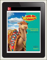 Reading Wonders for English Learners Student Workspace 1 Yr Subscription 1 Seat Grade 3