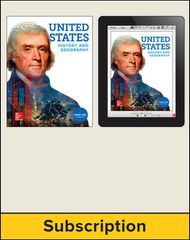 United States History and Geography, Student Suite with LearnSmart Bundle, 1-year subscription