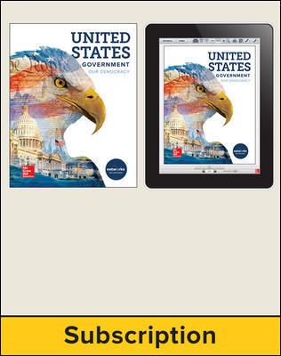 United States Government: Our Democracy, Student Suite with LearnSmart Bundle, 1-year subscription