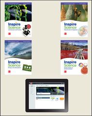 Inspire Science: Integrated G6 Comprehensive Student Bundle 1-year subscription