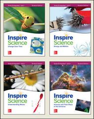 Inspire Science: Integrated G8 Student Edition 4-Unit Bundle