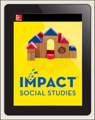 IMPACT Social Studies, Learning and Working Together, Grade K, Online Teacher Center, 1-year subscription