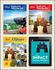 IMPACT Social Studies, Exploring Who We Are, Grade 2, Complete Print & Digital Student Bundle, 1 year subscription