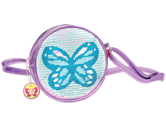 Túi đeo chéo tròn Funtime - Sparkling Butterfly