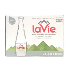 Thùng Nước Lavie Premium 400ml