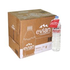 Thùng Nước Khoáng Evian 1.5L