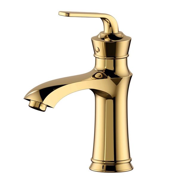 VÒI LAVABO NÓNG LẠNH LUXURY BRODA MẠ VÀNG PLATIUM 9701