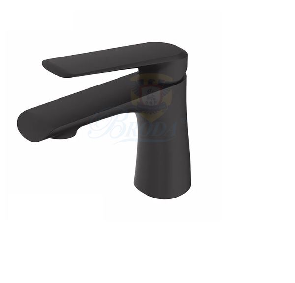 Vòi LaVaBo Nóng lạnh mầu đen 20cm BRODA B-1108-T