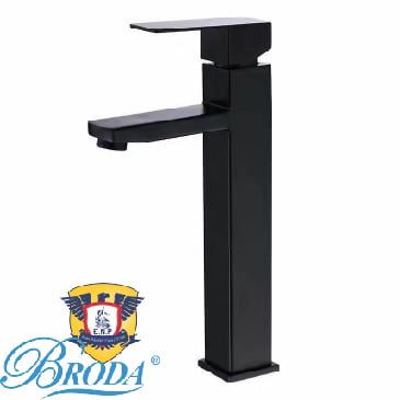 Vòi Lavabo Nóng Lạnh Vuông 30cm BRODA
