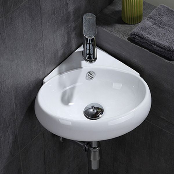 lavabo góc treo không gian nhỏ BRODA LAVABO TREO TƯỜNG NHỎ A087