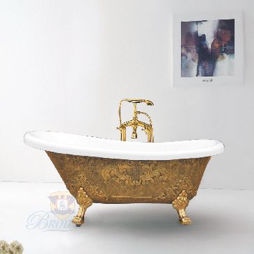 Bồn Tắm Chân Rồng Cổ Điển BRODA