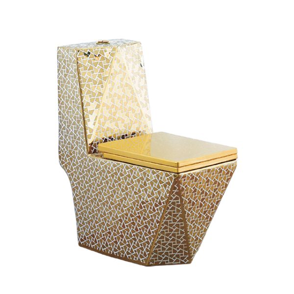 Bồn Cầu Một Khối mầu vàng BRODA 9546