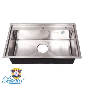 Chậu Rửa Chén 1 Hố KT 80x48 sus 304
