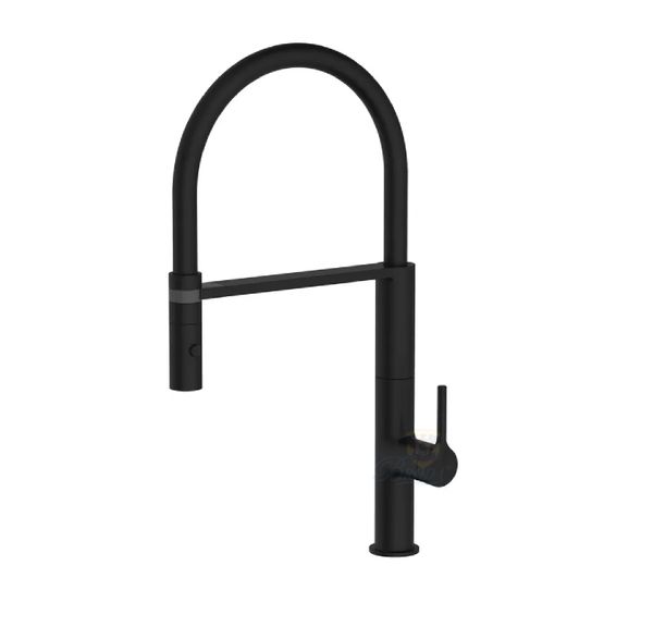 Vòi chậu rửa Chén nóng lạnh màu đen BRODA H-514-B