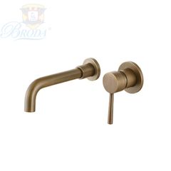 VÒI RỬA LAVABO ÂM TƯỜNG Cổ Điển Bằng Đồng BRODA B3002R