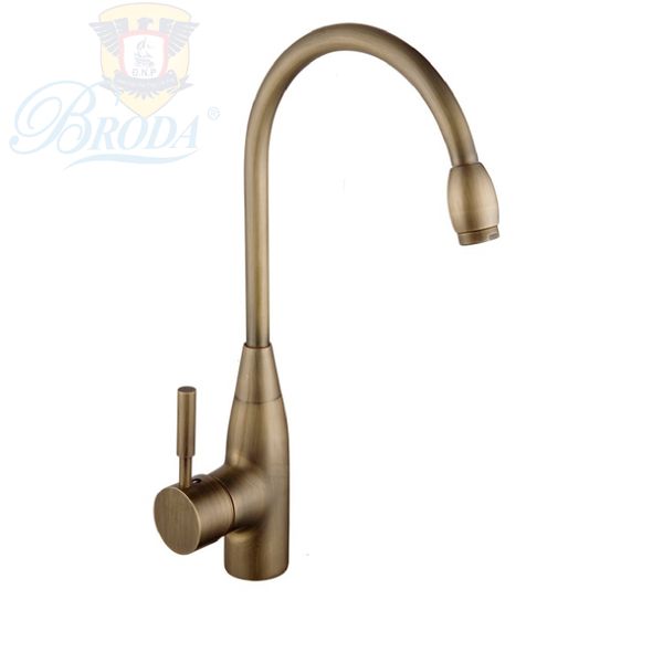 VÒI RỬA CHÉN bằng đồng Cổ Điển BRODA 1418