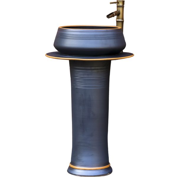 LAVABO RỬA MẶT GỐM SỨ SÂN VƯỜN BRODA 166